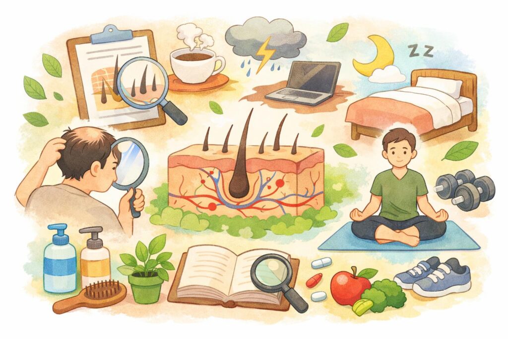 薄毛に悩む男性のための完全個室美容室RELIVE